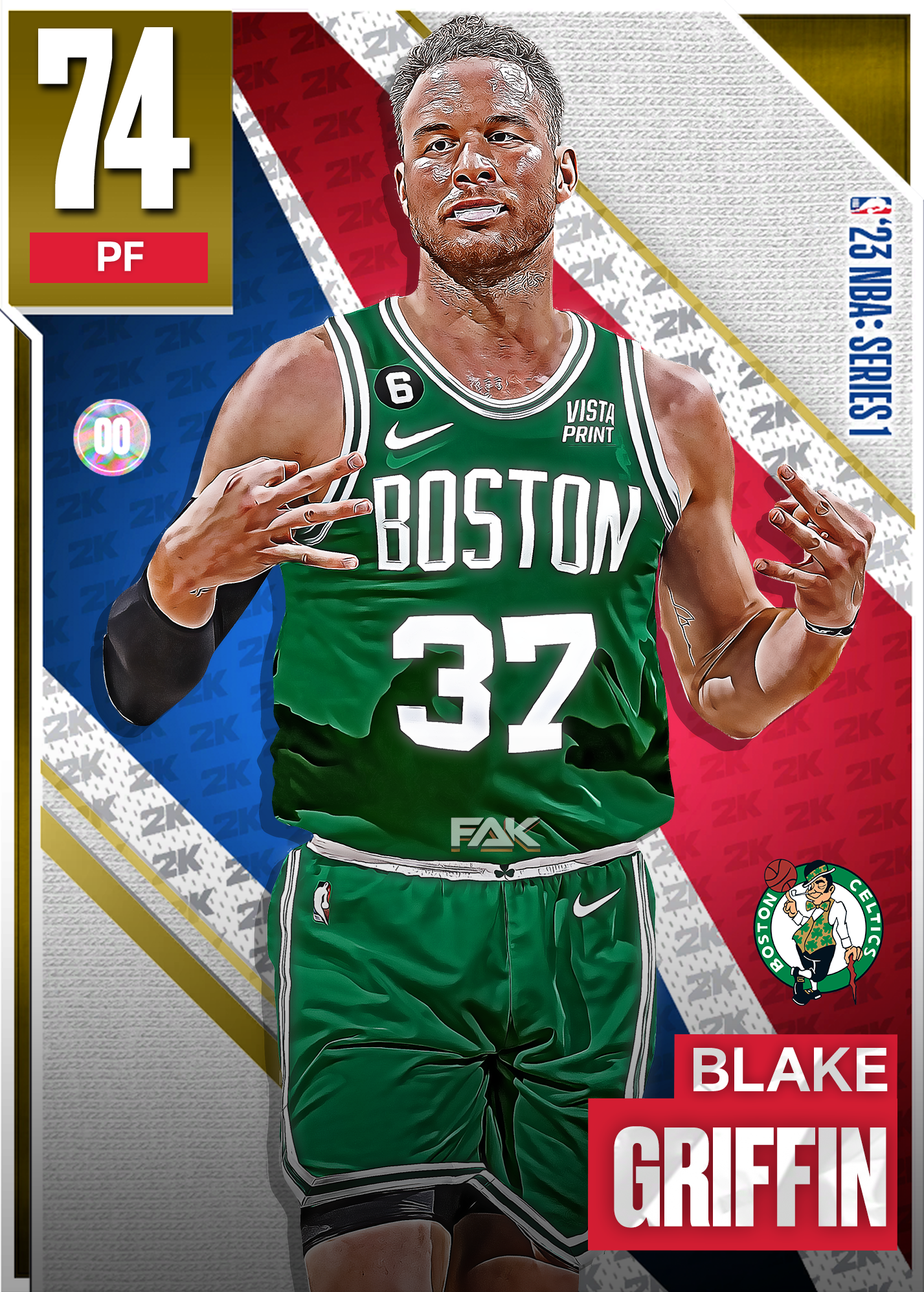 NBA 2K22  2KDB Custom Card (2023 clippers statement jersey swap)