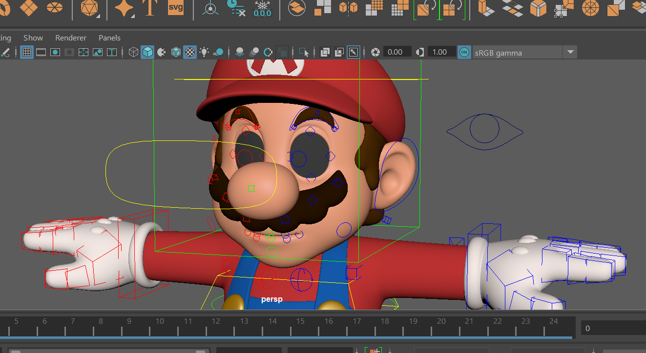 Does anyone have any seperate 3D Mario images? (not blender